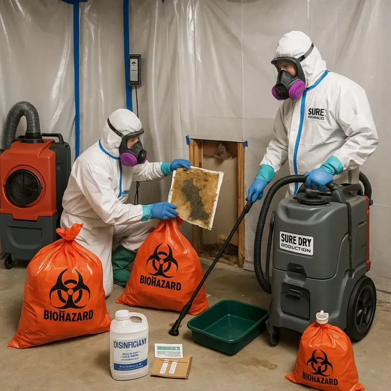 Contaminated Water Handling Protocols process in Camas, WA