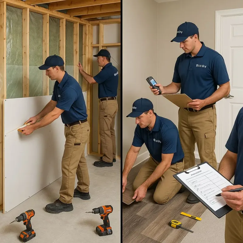 Repairs and Reconstruction process in Camas, WA