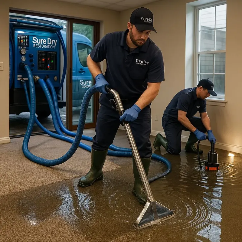 Water Extraction and Removal process in Camas, WA
